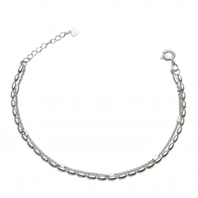 دستبند نقره کد 351245