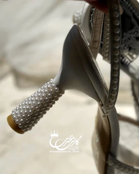 کفش دانتل مرواریدی
