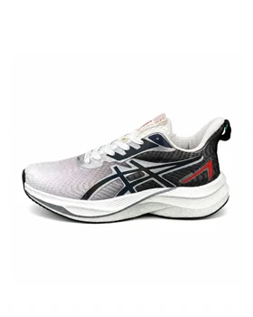 کفش کتانی مردانه زیره بست مدل اسیکس مشکی طوسی ASICS