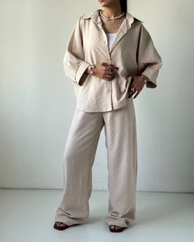 ست شومیز کیمونو و شلوار کد 900084