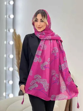 شال طرح شکوفه