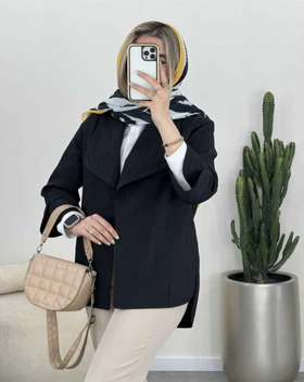 کت مزونی یقه آرشال(70)کد3508