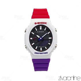 ساعت جی شاک GMA-S2100 زنانه قرمز بنفش 106403