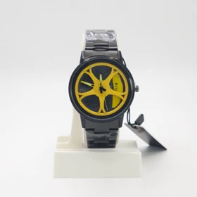 ساعت مچی رینگی اسپینری روجاس Rojas رینگ بسیار باکیفیت (زرد)