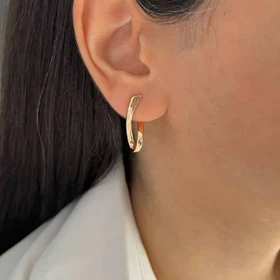 گوشواره زنانه طرح پیچی ژوپینگ، انتخابی شیک برای هر استایل