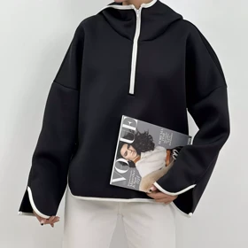 هودی نیم زیپ 1007211