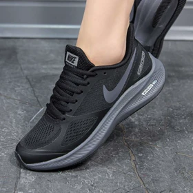 کتانی ست مردانه زنانه مدل نایک گاید nike guide رانینگ های کپی رنگ مشکی