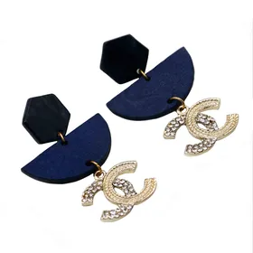 گوشواره فانتزی مدل چنل Chanel