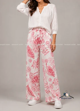 شلوار بگ طرح دار زارا ZARA