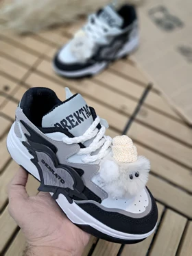 کتانی عروسکی قلبی کد 003