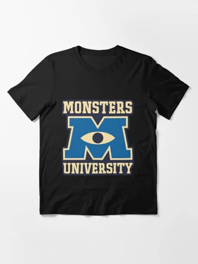 تیشرت کارخانه هیولاها | تیشرت Monsters inc طرح Monsters University کد 123241