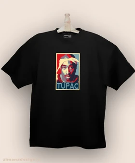 تیشرت لش مردانه و زنانه طرح توپاک کد 952