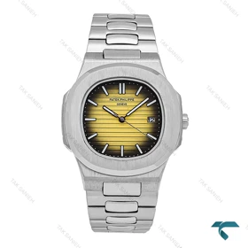 ساعت پتک فیلیپ ناتیلوس مردانه استیل صفحه مشکی زرد Patek-6534-G