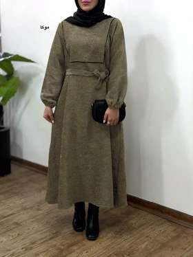 پیراهن مانتویی لمروز الیزا