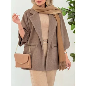 پالتو جیب نما دودکمه