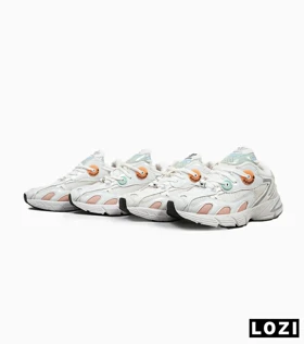 کفش کتانی مردانه و زنانه سفید صورتی ADIDAS astir