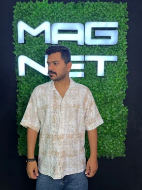 پیراهن مراکش سفید کرم