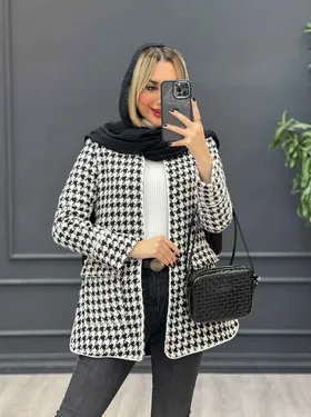 پالتو پیچازی مغزی دوزی