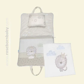 سرویس خواب مسافرتی رزبرن طرح lion cubs