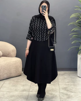 سارافون دو تیکه پاپیون گیپور