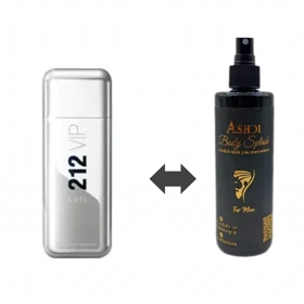 بادی اسپلش 212 وی آی پی مردانه Carolina Herrera 212 VIP Men