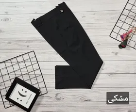 شلوار راسته کرپ گاباردین ترک (قد 90)
