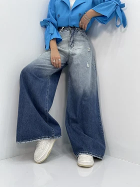 شلوار جین زنانه سوپر بگ