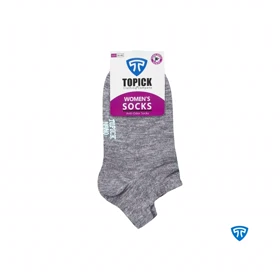 جوراب مچی سه پاشنه نانو زنانه تاپیک (رنگبندی دوم) (ملانژ روشن)