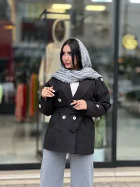 بارانی کتان زارا کد 651
