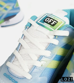کفش کتانی مردانه و زنانه آبی لیمویی سفید Adidas SUPERNOVA 3