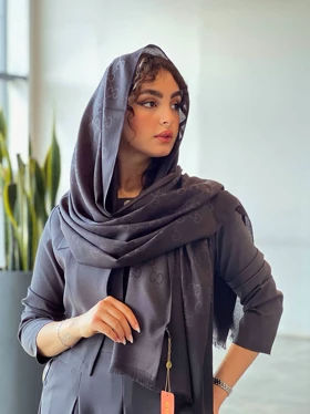 شال بهاره گوچی (مشکی)