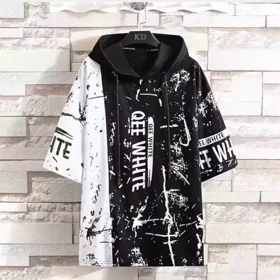 تیشرت پنبه کلاهدار خاص