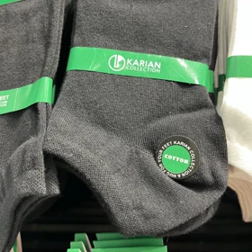 جوراب مچی ساده تک‌رنگ 1010 (مشکی)