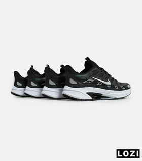 کفش کتانی مردانه و زنانه مشکی نقره ای نایک NIKE P-6000