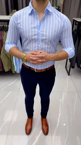 پیراهن راه‌راه ترک
