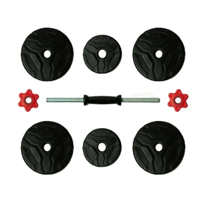 دمبل گرد قابل تنظیم وزن 5 کیلوگرم رادیس فیت مدل DVP-5Mix one handle