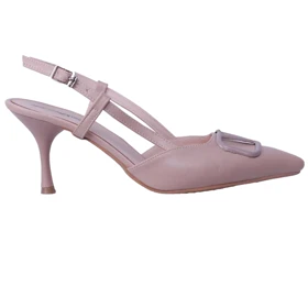 کفش ولنتینو نوک تیز رنگ کرمی کد 1870