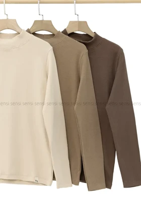 بلوز کبریتی یقه 5سانت کد1004452