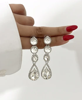 گشواره مجلسی اشکی زنانه 882