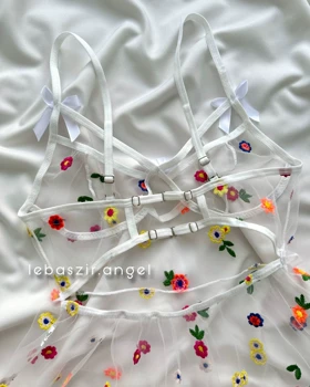پیراهن تور شیشه‌ای