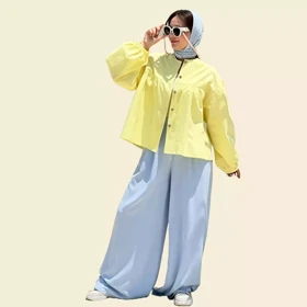 شومیز چین‌دار 1003490