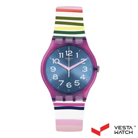 ساعت مچی زنانه سواچ SWATCH مدل GP153