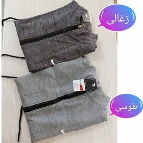 مانتو جلو زیپ کمربندی نایک زنانه