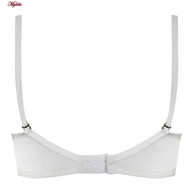 سوتین زنانه پدلی فنردار مدل بند متحرک سفید کد 5127-P162