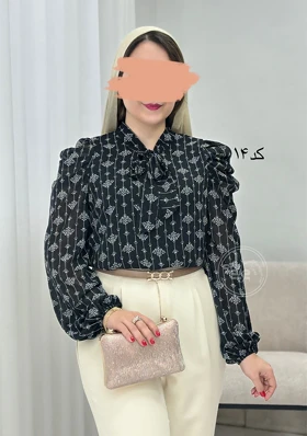 شومیز حریر شارلوت