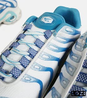 کفش کتانی مردانه و زنانه آبی سفید NIKE AirMax Plus TN Ultra