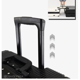 ست چمدان مدل Rose Merry RL-318-3S_S.Grey