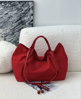 کیف کتان تابستانی کد 3350 (قرمز)