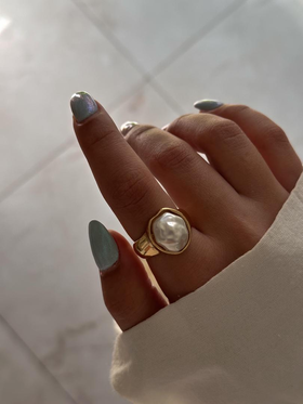 پک مروارید باروک طلایی