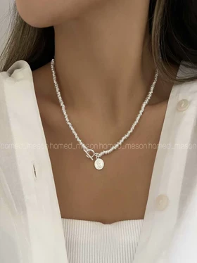 گردنبند مینیمال ترکیبی
